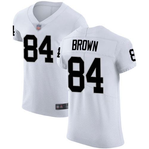 Raiders #84 Antonio Brown White Men's Stitched Football Vapor Untouchable Elite Jersey Raiders #84 Antonio Brown White Men's Stitched Football Vapor Untouchable Elite Jersey