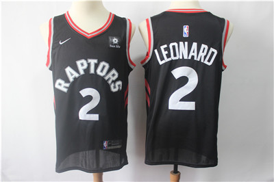 Raptors #2 Kawhi Leonard Black Nike Swingman Jersey Raptors #2 Kawhi Leonard Black Nike Swingman Jersey