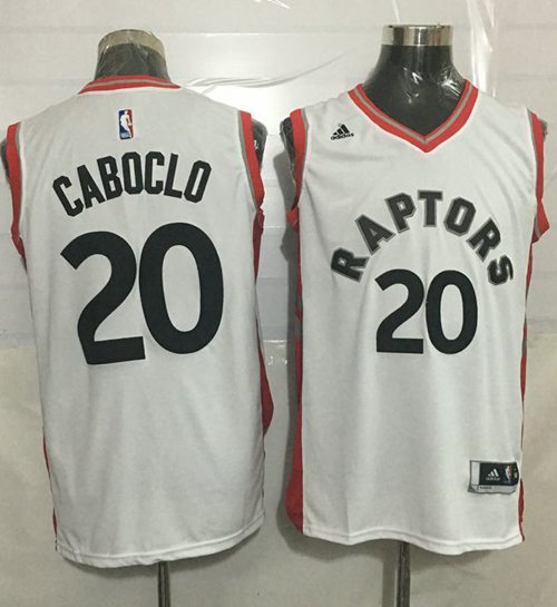 Raptors #20 Bruno Caboclo White Stitched NBA Jersey Raptors #20 Bruno Caboclo White Stitched NBA Jersey