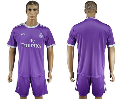Real Madrid Blank Away Soccer Club Jersey Real Madrid Blank Away Soccer Club Jersey