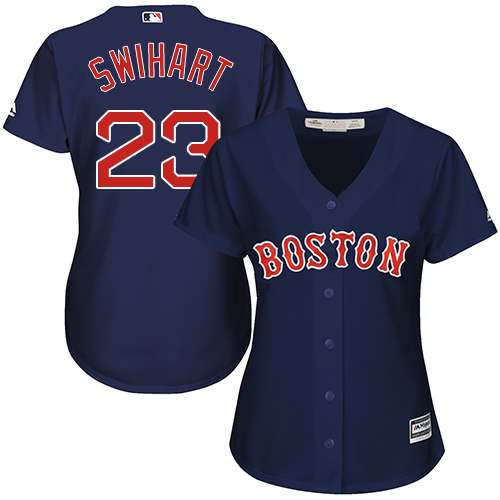 Red Sox #23 Blake Swihart Navy Blue Alternate Women's Stitched MLB Jersey Red Sox #23 Blake Swihart Navy Blue Alternate Women's Stitched MLB Jersey