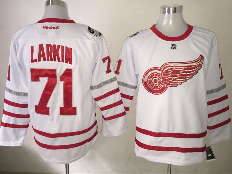 Red Wings 71 Dylan Larkin White 2017 Centennial Classic Reebok Jersey Red Wings 71 Dylan Larkin White 2017 Centennial Classic Reebok Jersey