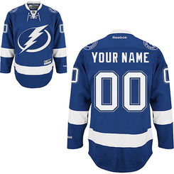 Reebok Tampa Bay Lightning Custom Youth Premier Home Jersey Reebok Tampa Bay Lightning Custom Youth Premier Home Jersey