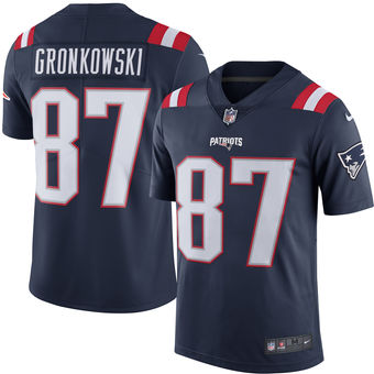 Rob Gronkowski New England Patriots Nike Color Rush Limited Jersey - Navy Rob Gronkowski New England Patriots Nike Color Rush Limited Jersey - Navy