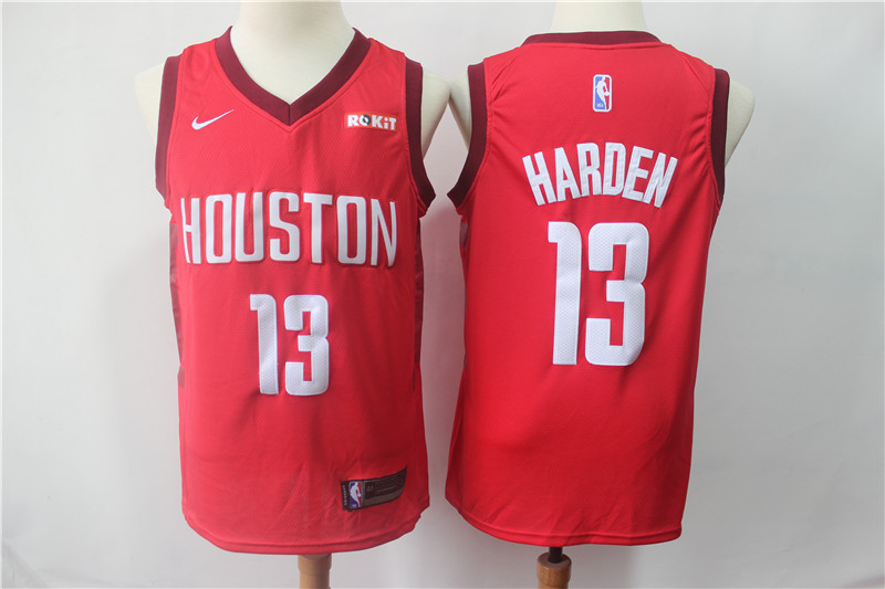 Rockets 13 James Harden Red 2018-19 Earned Edition Nike Swingman Jersey Rockets 13 James Harden Red 2018-19 Earned Edition Nike Swingman Jersey