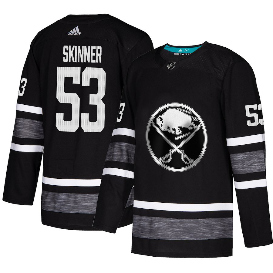 Sabres #53 Jeff Skinner Black Authentic 2019 All-Star Stitched Hockey Jersey Sabres #53 Jeff Skinner Black Authentic 2019 All-Star Stitched Hockey Jersey