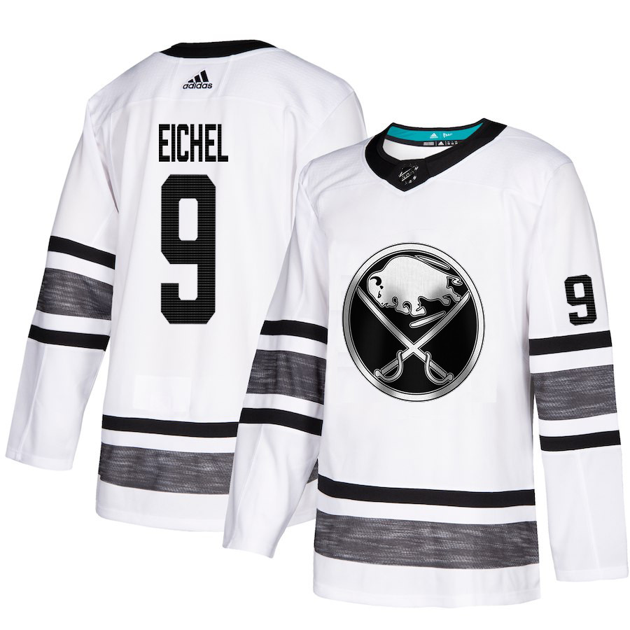 Sabres #9 Jack Eichel White Authentic 2019 All-Star Stitched Hockey Jersey Sabres #9 Jack Eichel White Authentic 2019 All-Star Stitched Hockey Jersey