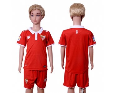 Sevilla Blank Away Kid Soccer Club Jersey Sevilla Blank Away Kid Soccer Club Jersey