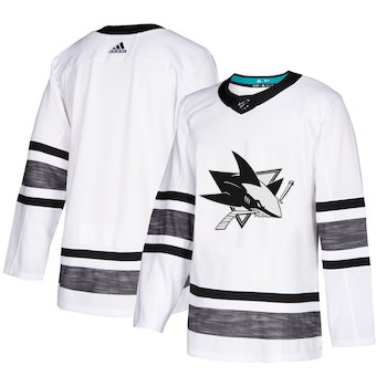 Sharks White 2019 NHL All-Star Game Adidas Jersey Sharks White 2019 NHL All-Star Game Adidas Jersey