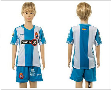 Spain Blank Home Kid Soccer Country Jersey