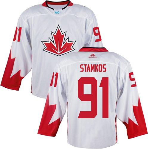 Team CA. #91 Steven Stamkos White 2016 World Cup Stitched NHL Jersey Team CA. #91 Steven Stamkos White 2016 World Cup Stitched NHL Jersey