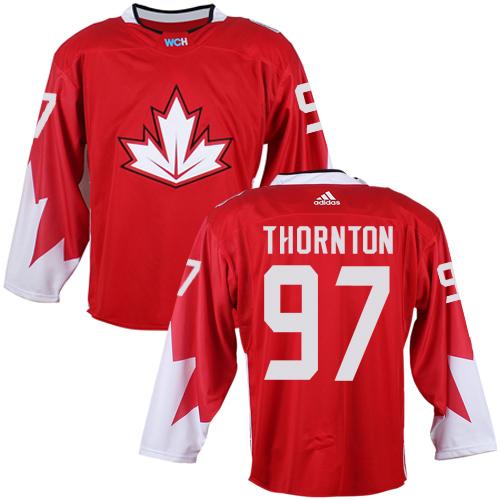 Team CA. #97 Joe Thornton Red 2016 World Cup Stitched NHL Jersey Team CA. #97 Joe Thornton Red 2016 World Cup Stitched NHL Jersey