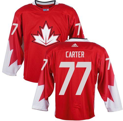 Team Canada #77 Jeff Carter Red 2016 World Cup Stitched Youth NHL Jersey Team Canada #77 Jeff Carter Red 2016 World Cup Stitched Youth NHL Jersey