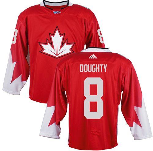 Team Canada #8 Drew Doughty Red 2016 World Cup Stitched Youth NHL Jersey Team Canada #8 Drew Doughty Red 2016 World Cup Stitched Youth NHL Jersey