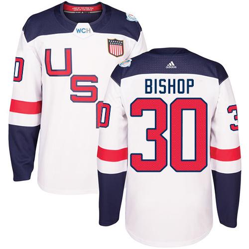 Team USA #30 Ben Bishop White 2016 World Cup Stitched Youth NHL Jersey Team USA #30 Ben Bishop White 2016 World Cup Stitched Youth NHL Jersey