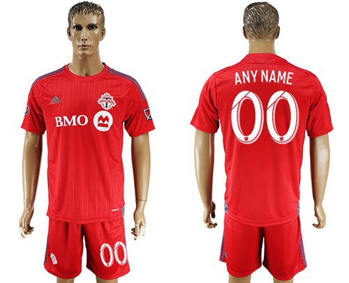 Toronto FC Personalized Home Soccer Club Jersey Toronto FC Personalized Home Soccer Club Jersey