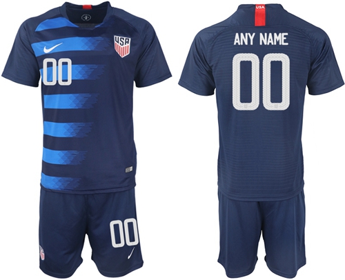 USA Personalized Away Soccer Country Jersey USA Personalized Away Soccer Country Jersey