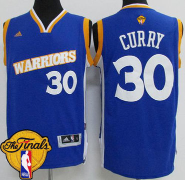 Warriors #30 Stephen Curry Blue New The Finals Patch Stitched Youth NBA Jersey Warriors #30 Stephen Curry Blue New The Finals Patch Stitched Youth NBA Jersey