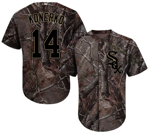 White Sox #14 Paul Konerko Camo Realtree Collection Cool Base Stitched Youth Baseball Jersey White Sox #14 Paul Konerko Camo Realtree Collection Cool Base Stitched Youth Baseball Jersey