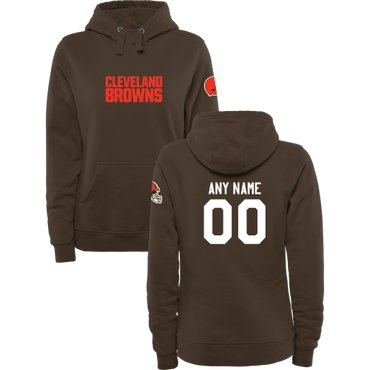 Women's Cleveland Browns Design-Your-Own Hoodie Women's Cleveland Browns Design-Your-Own Hoodie