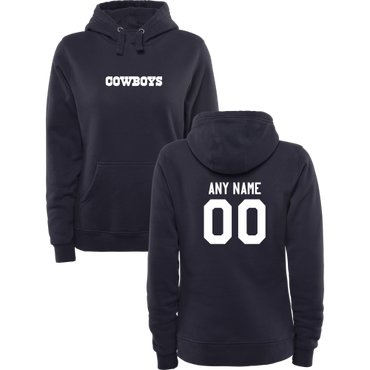 Women's Dallas Cowboys Design Your Own Pullover Hoodie Women's Dallas Cowboys Design Your Own Pullover Hoodie