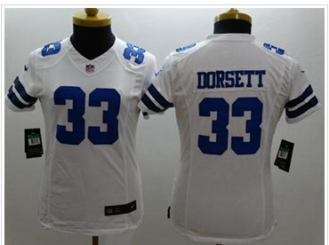 Women's NEW Cowboys #33 Tony Dorsett White NFL Limited Jersey Women's NEW Cowboys #33 Tony Dorsett White NFL Limited Jersey