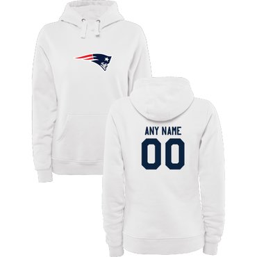 Women's New England Patriots Design Your Own Pullover Hoodie Women's New England Patriots Design Your Own Pullover Hoodie