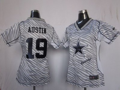 Women NEW Dallas Cowboys 19 Austin Womens FEM FAN Zebra NFL Jerseys Women NEW Dallas Cowboys 19 Austin Womens FEM FAN Zebra NFL Jerseys