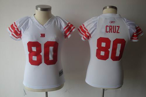 Women New York Giants 80 Victor Cruz white Jersey Women New York Giants 80 Victor Cruz white Jersey