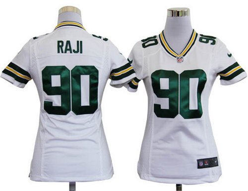 Women Nike Green Bay Packers 90 B.J. Raji White Jerseys Women Nike Green Bay Packers 90 B.J. Raji White Jerseys