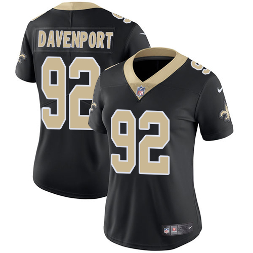 Women Nike Saints 92 Marcus Davenport Navy Women Vapor Untouchable Limited Jersey Women Nike Saints 92 Marcus Davenport Navy Women Vapor Untouchable Limited Jersey