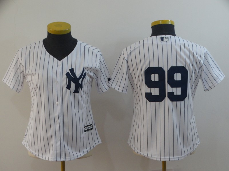 Women Yankees 99 Aaron Judge White Women Cool Base Jersey Women Yankees 99 Aaron Judge White Women Cool Base Jersey