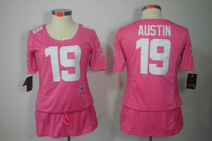 Womens NEW Dallas cowboys 19 Austin Elite breast Cancer Awareness Pink Jerseys Womens NEW Dallas cowboys 19 Austin Elite breast Cancer Awareness Pink Jerseys