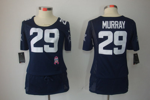 Womens NEW Dallas cowboys 29 DeMarco Murray breast Cancer Awareness Blue Jerseys Womens NEW Dallas cowboys 29 DeMarco Murray breast Cancer Awareness Blue Jerseys