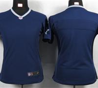 Womens Nike Dallas Cowboys blank Blue Portrait Fashion Game Jerseys Womens Nike Dallas Cowboys blank Blue Portrait Fashion Game Jerseys