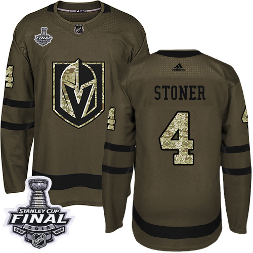 Adidas Golden Knights #4 Clayton Stoner Green Salute to Service 2018 Stanley Cup Final Stitched Youth NHL Jersey Adidas Golden Knights #4 Clayton Stoner Green Salute to Service 2018 Stanley Cup Final Stitched Youth NHL Jersey