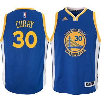 Youth Golden State Warriors Stephen Curry Royal Swingman Basketball Jersey Youth Golden State Warriors Stephen Curry Royal Swingman Basketball Jersey