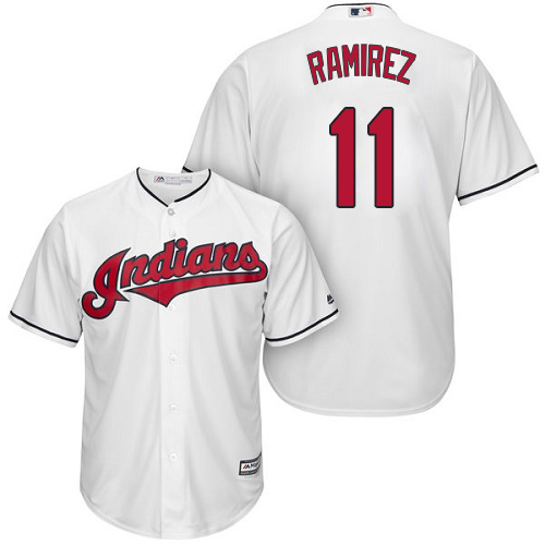 Youth Indians #11 Jose Ramirez White Home Stitched Youth Baseball Jersey Youth Indians #11 Jose Ramirez White Home Stitched Youth Baseball Jersey