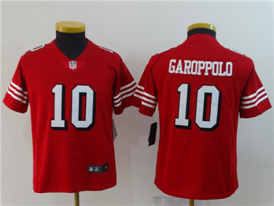 Youth Nike 49ers #40 Jimmy Garoppolo Red Youth 2018 Vapor Untouchable Limited Jersey Youth Nike 49ers #40 Jimmy Garoppolo Red Youth 2018 Vapor Untouchable Limited Jersey