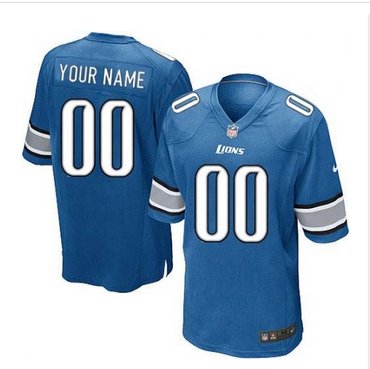 Youth Nike Detroit Lions Customized Elite Light Blue Team Color NFL Jersey Youth Nike Detroit Lions Customized Elite Light Blue Team Color NFL Jersey