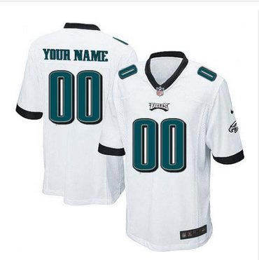 Youth Nike Philadelphia Eagles Customized Limited White NFL Jersey Youth Nike Philadelphia Eagles Customized Limited White NFL Jersey