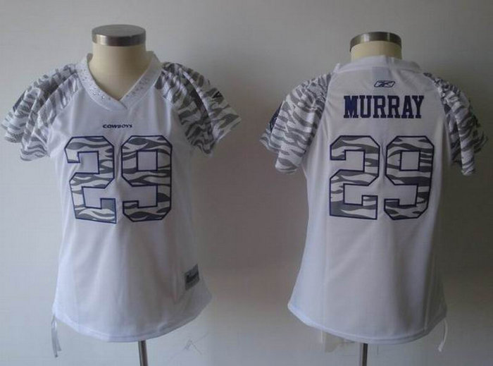 Zebra Field Flirt Fashion Women Dallas Cowboys 29 DeMarco Murray Jerseys White Zebra Field Flirt Fashion Women Dallas Cowboys 29 DeMarco Murray Jerseys White