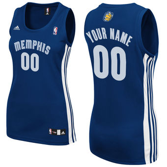adidas Memphis Grizzlies Women's Custom Replica Road Jersey adidas Memphis Grizzlies Women's Custom Replica Road Jersey