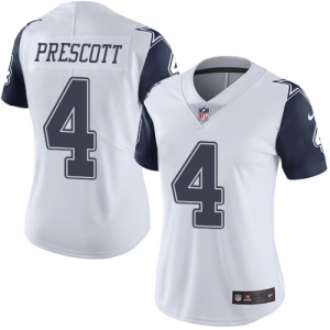Nike Cowboys White Women's Stitched NFL Limited Rush Jersey Nike Cowboys White Women's Stitched NFL Limited Rush Jersey
