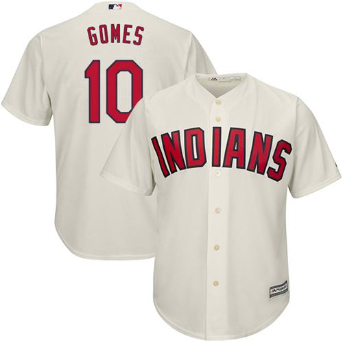 ndians #10 Yan Gomes Cream Alternate Stitched Youth MLB Jersey ndians #10 Yan Gomes Cream Alternate Stitched Youth MLB Jersey