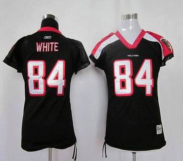 women Atlanta Falcons Roddy White 84 black Jersey women Atlanta Falcons Roddy White 84 black Jersey